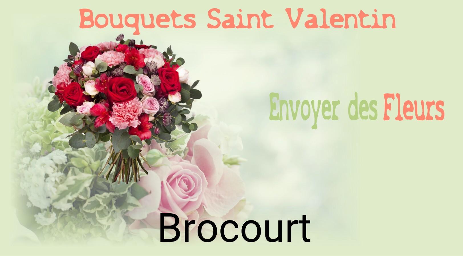 Roses de Saint-Valentin livrées à Brocourt
